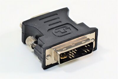 DVI-A Auf VGA Adapter D-SUB 12 5 Pol. Kabel Analog Stecker TFT Monitore Beamer E - Foto 8