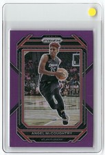 2023 Panini Prizm WNBA Angel McCoughtry #75 Purple Prizm /149 ATLANTA DREAM