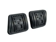 1979-1993 Mustang 5 Speed Manual 5.0 Embossed Rubber Clutch & Brake Pedal Pads
