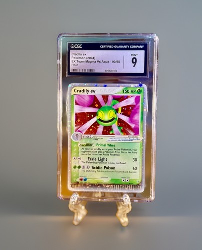 Cradily ex graded CGC 9 for sale on eBay