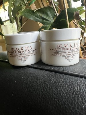 2x Fresh Black Tea Instant Perfecting Mask 30ml | 60ml Total | NEW Sealed No Box
