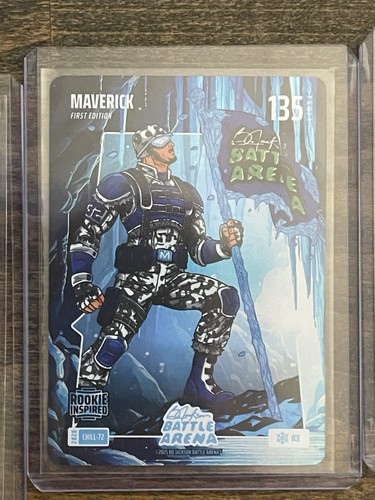 2026 Bo Jackson Battle Arena Battlefoil Ice #Chill-72 Rookie Inspired (RC)