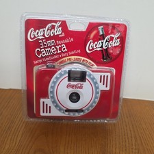 Coca Cola 35mm Collectible Camera Pre- loaded Film Year 1999 New Sealed 