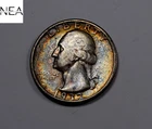 1932 Washington Quarter ~ XF/AU Toned ~ (ZQ310)