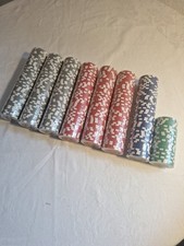 Poker Chips 375 St&uuml;ck OVP TOP Wert 1,5,10,25