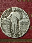 1930-P Standing Liberty SILVER Quarter  AVERAGE  CIRCULATED   SOLID GOOD SILVER