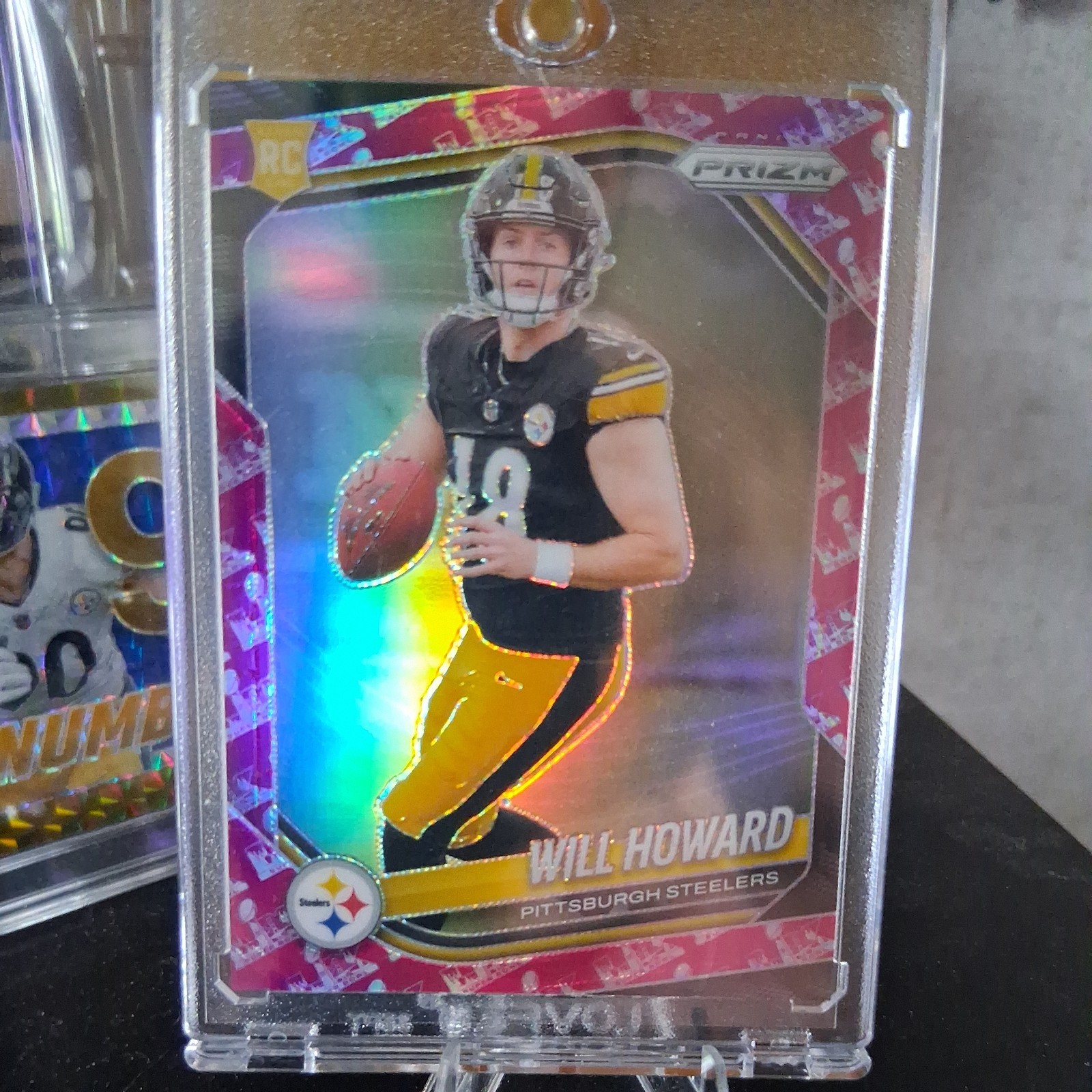 2025 Panini Prizm - Rookies Will Howard #367 Super Bowl LX Prizm /60 (RC)