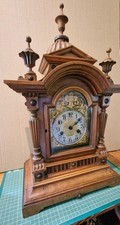German Ting Tang Clock H.A.C Hamberg American Clock Co, See Listing