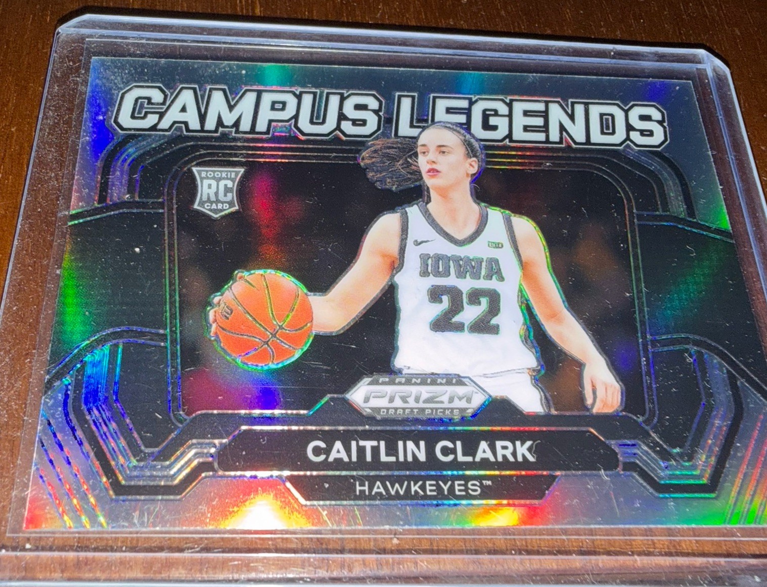 2024-25 Panini Prizm Draft Picks - Campus Legends Caitlin Clark #5 Silver Prizm