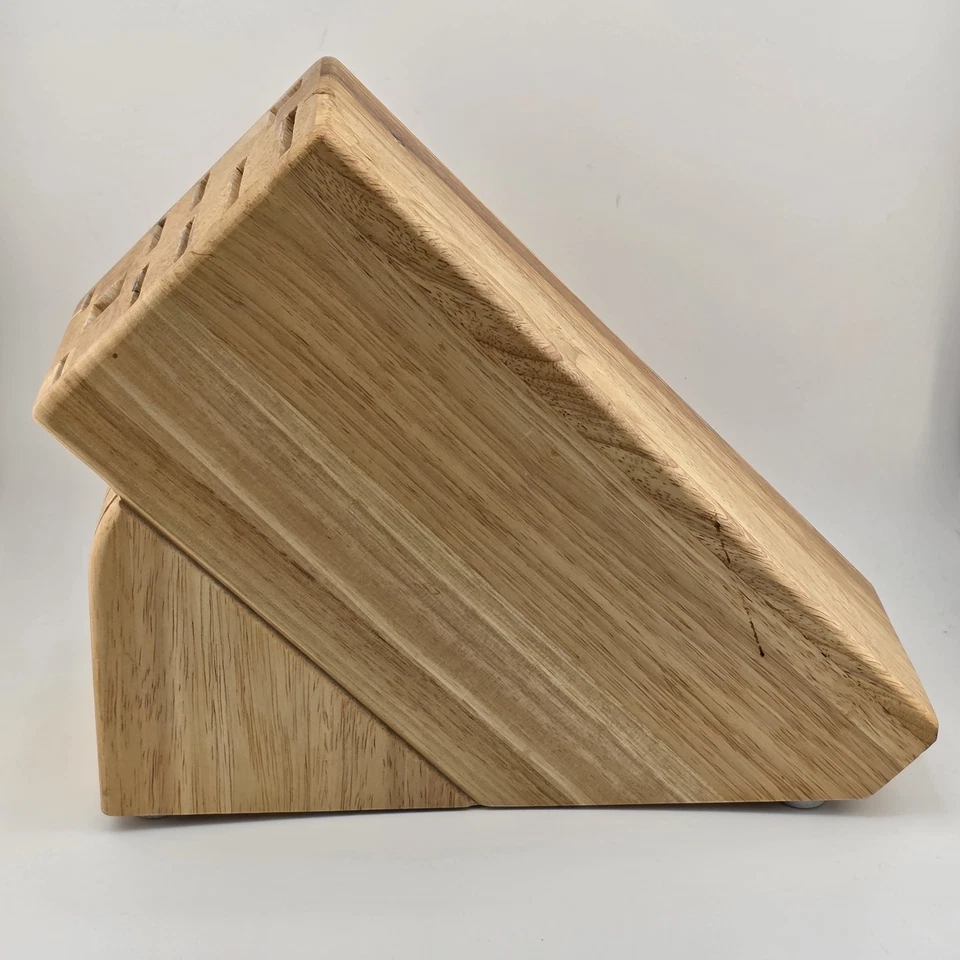 JA Henckels International Knife Block 16 Slot Wooden Knife Holder 35100-915 - Image 4 of 4