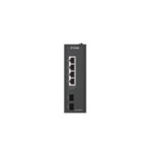 D-Link DIS-100G-06 6-Port Gigabit Unmanaged Switch 4x RJ45 2x SFP DIN-Schiene