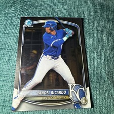 2025 Bowman Draft Chrome - Yandel Ricardo - Kansas City Royals Prospect