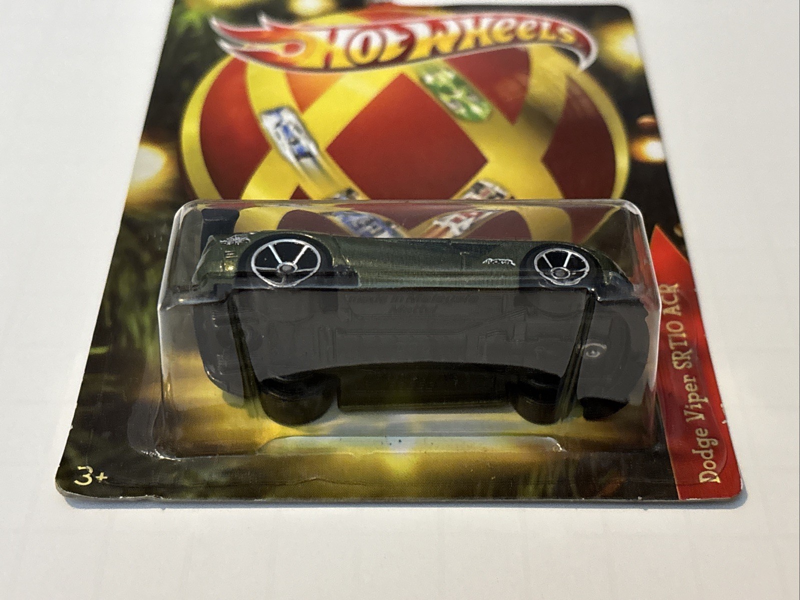 Hot Wheels Holiday Hot Rods Dodge Viper SRT10 ACR green