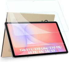 2-Pack Screen Protector for Samsung Galaxy Tab S11/S10 Lite/S10 FE/S9 FE/S9/S8/S