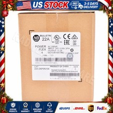 New Allen Bradley 22A-D6P0N104 Powerflex 4 AC Drive 3HP Factory Sealed Surplus