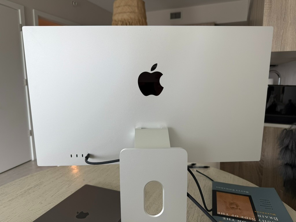 Apple Studio Display with Tilt- and height-adjustable stand (and