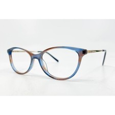 Missoni MMI0017SAM 03LG Brown Blue Cat Eye Eyeglasses Frames 52-15-140