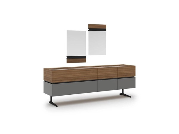 Luxus Sideboard Esszimmer Komplett 2X Spiegel Modern Einrichtung Design-image
