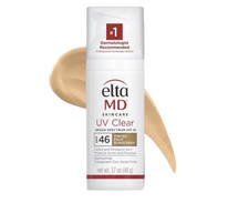 Elta MD Clear TINTED Facial Sunscreen SPF 46 1.7oz .Exp 09/2028.New in Box