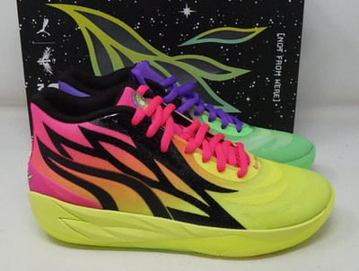 BNIB PUMA Melo MB.02 Rick & Morty Basketball Shoes Size 8 US NEW