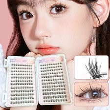 Large Capacity Eyelash Book with Mirrorsegmented Self-adhesive Eyelash; L4S8
