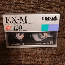 Maxell EX-M 120 Cassette Tape Single One New Sealed