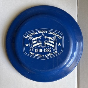 1985 Blue National Scout Jamboree - 75th Anniversary Frisbee
