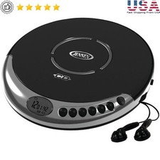Portable CD Player W/ Bass Boost Anti-Skip LCD Display Earbuds Auto Power Off US