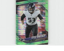 2025 Panini Prizm #246 Kyle Van Noy Neon Green Pulsar