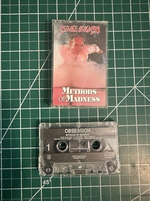 Obsession - Methods Of Madness US orig' Enigma cassette HEAVY metal