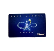 Pass,Passeport Annuel Disney Discovery Bleu