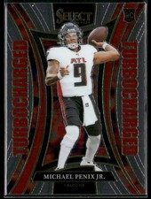 2024 Panini Select #21 Michael Penix Jr. Turbocharged