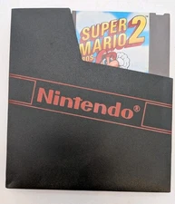 Super Mario Bros 2 Nintendo NES Cartridge Only Tested & Working Clean EUC