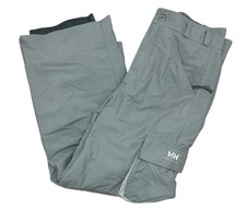 HELLY HANSEN Ski/Snowboard Pants, Light Gray for Youth 12years or Women Size XS