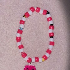 Handcrafted Multicolor Beaded Charm Bracelets...