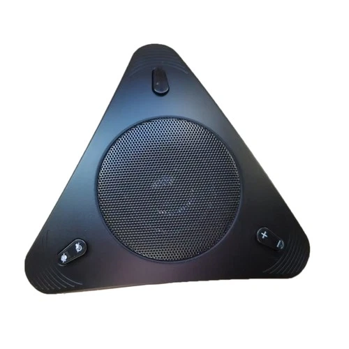 Plug and Play USB Desktop Conference Microphone Feature Omnidirectional Speaker