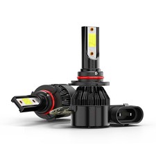 10000k 9005 Led Headlight Kit Combo Bulbs High Low Beam Super Bright White