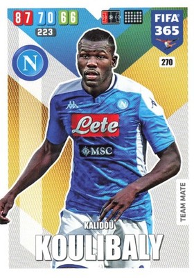 Kalidou Koulibaly Napoli 2019 FIFA 365 Adrenalyn XL Team Mate #223
