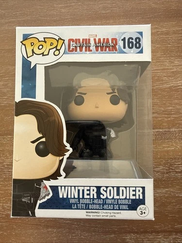 Funko Pop! Vinyl Marvel Civil War Captain America Winter Soldier No Arm #168