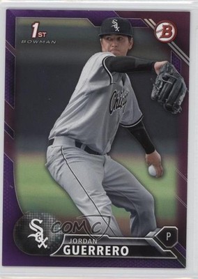2016 Bowman Prospects Purple 93/250 Jordan Guerrero #BP41 j2c