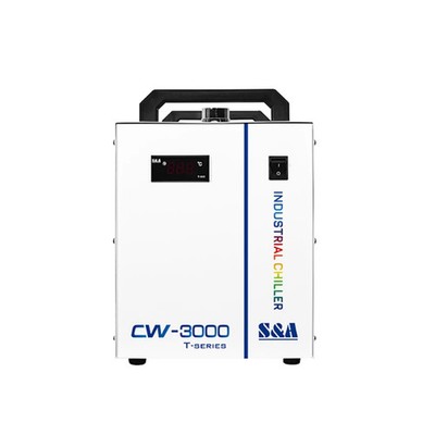 1pcs S&A CW-3000 Industrial Chiller for CO2 Cutting Cold Laser Marking Machine