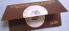 BROCHURE - RAGGEDY ANN PORCELAIN DISHES - PHOENIX CORPORATION - JAPAN