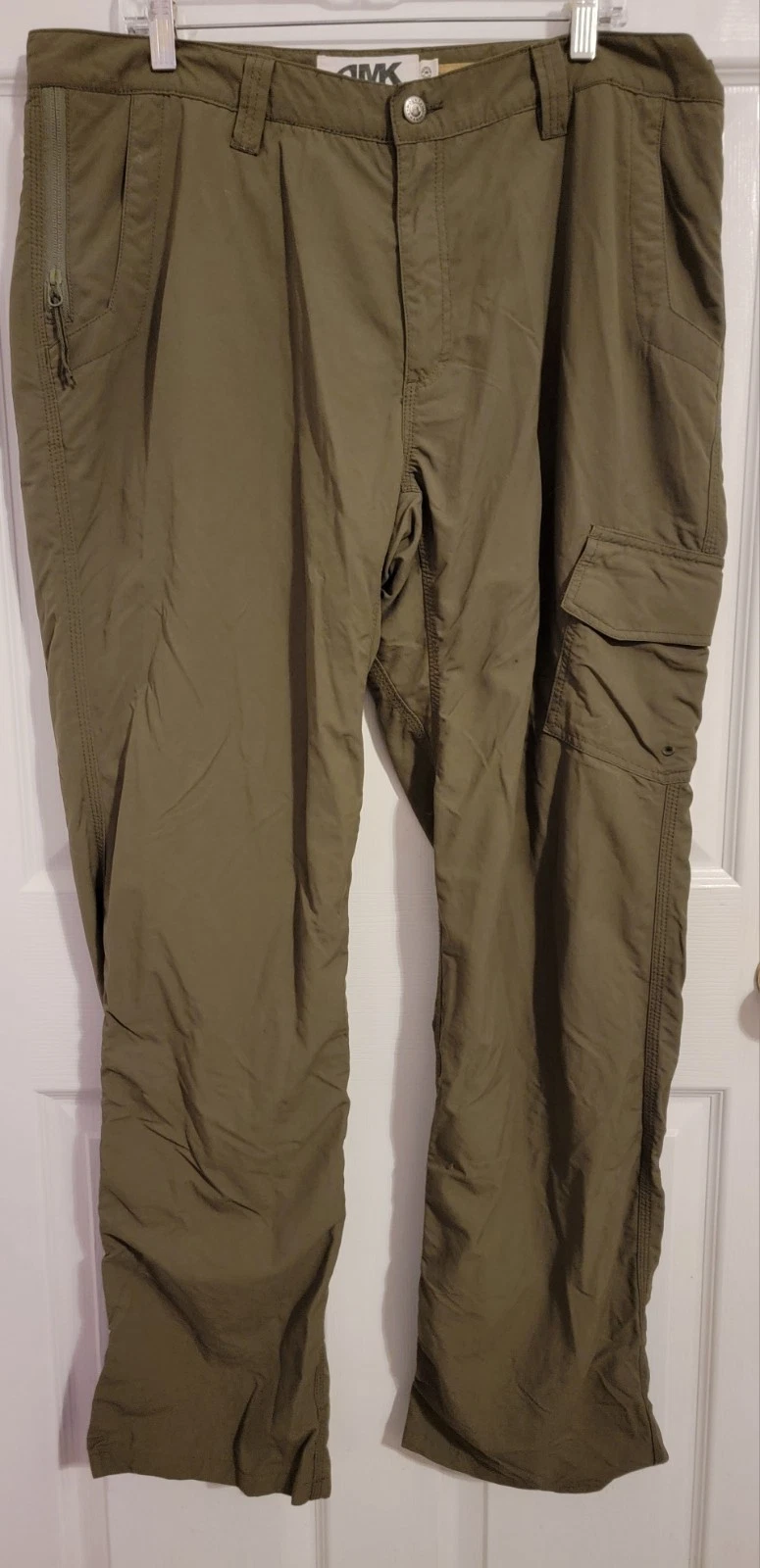 Mountain Khakis Nylon Cargo Light Green Hiking Pants Outdoor Fishing 38*x33.5*
Opens in a new window