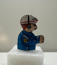 VINTAGE AIRPLANE PILOT, TIN LITHO, AIRLINE, MILITARY VEHICLE DRIVER FIGURE EXC.