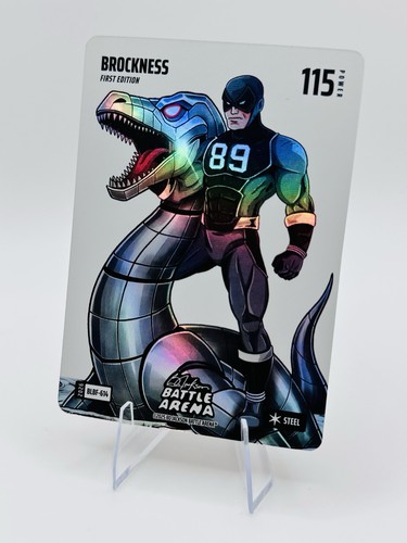 2026 Bo Jackson Battle Arena Brockness Blizzard Battlefoil Steel