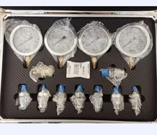 Portable Hydraulic pressure guage Excavator Hydraulic Pressure Test Kit