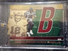 Tom Brady 2022 Donruss Elite Goatbound Spellbound 