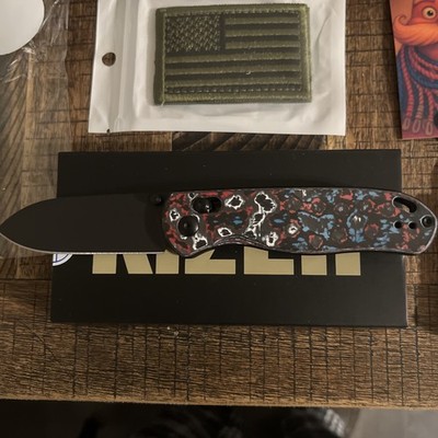Kizer Azo Drop Bear Elmax Blade Clutch Lock Fatcarbon Ki3619A2 MANY FREE EXTRAS