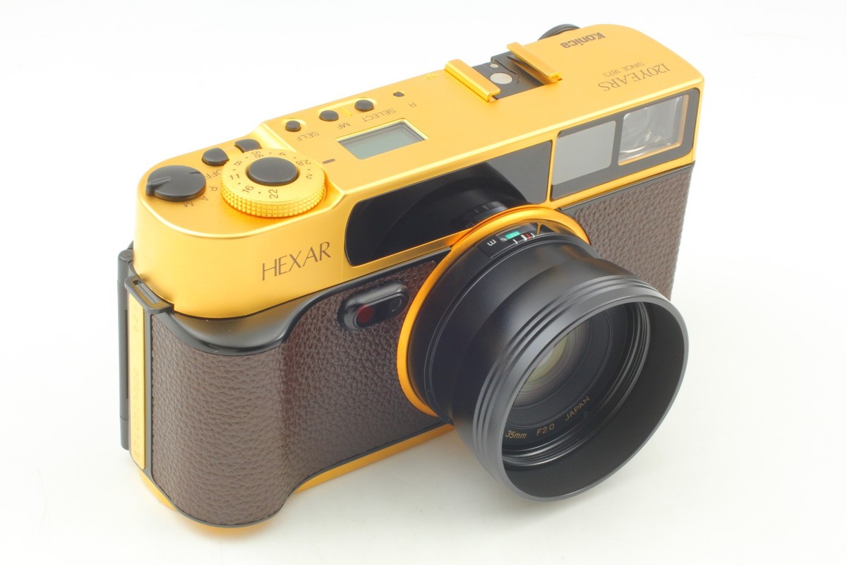 フィルムカメラ Konica Hexar AF 35mm rangefinder camera Konica Hexar - Wikipedia