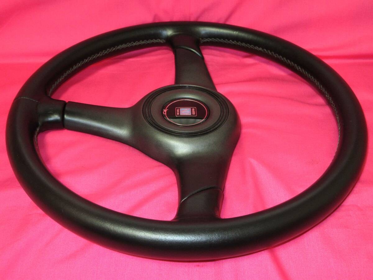 6718 正規品！NARDI ナルディ 2000 NARDI 2000 Black Steering Wheel Mazda Roadster 86 NA MX-5 Miata S